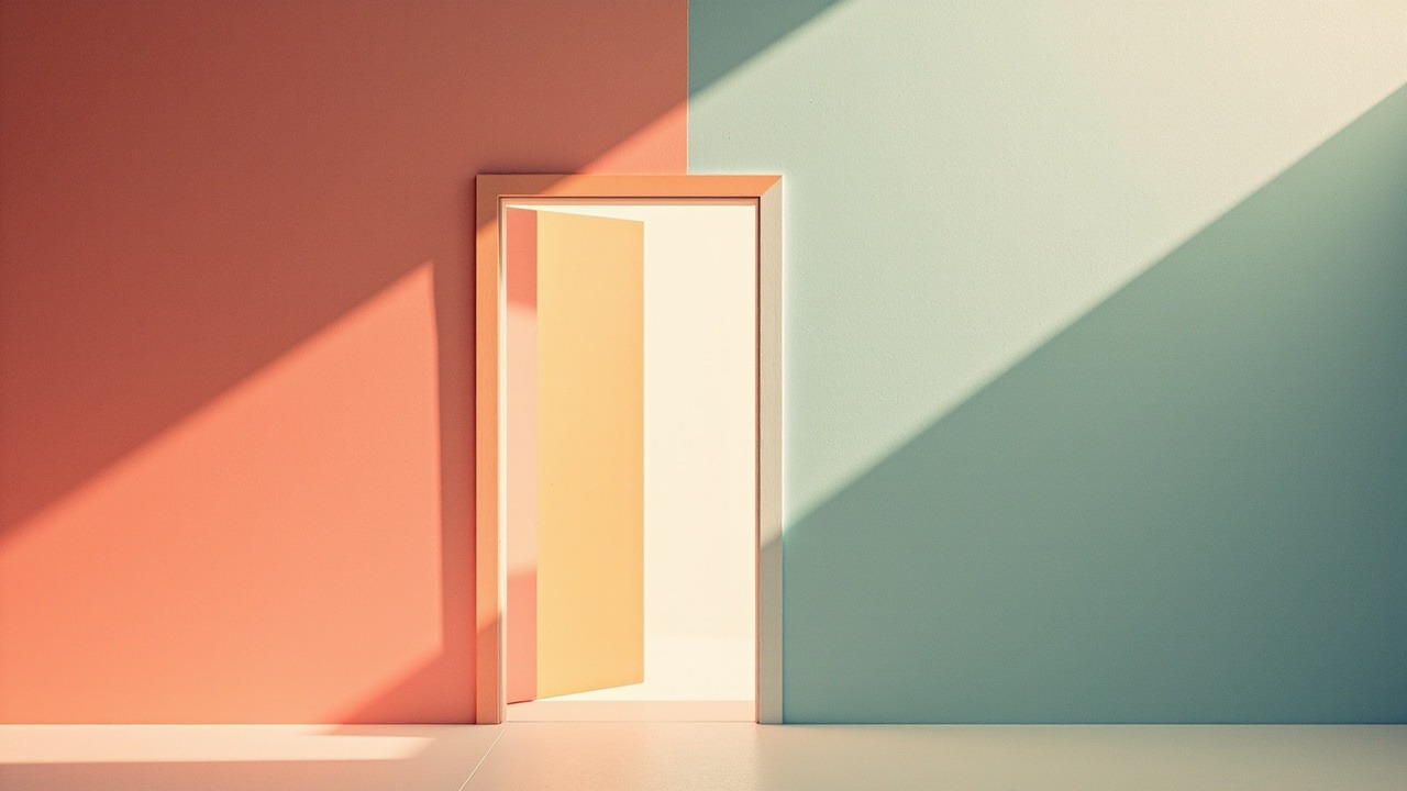 Abstract editorial illustration accompanying 