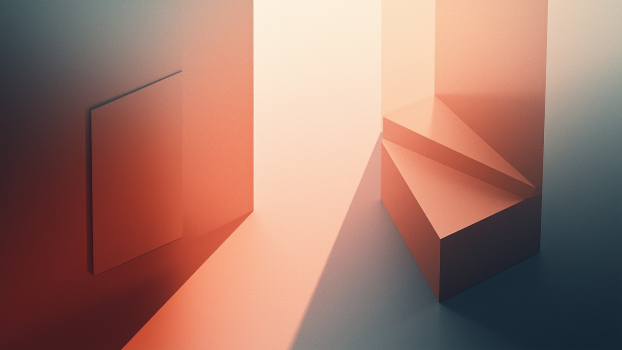 Abstract editorial illustration accompanying 